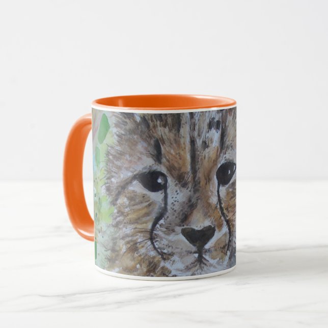 Gepard Tasse (Vorderseite Links)