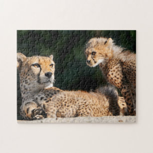 Gepard und CUB-Puzzlespiel Puzzle