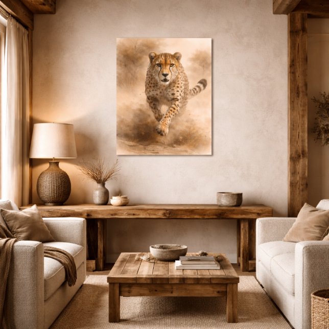Gepard — Unverblümte Geschwindigkeit Poster (Von Creator hochgeladen)