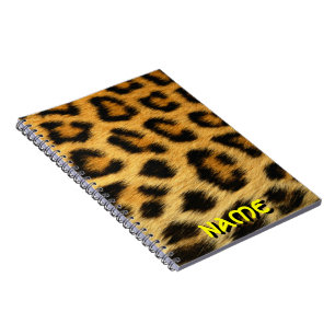 Geparddrucknotizbuch Notizblock