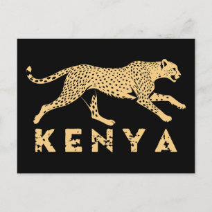 Geparde in Kenia Postkarte