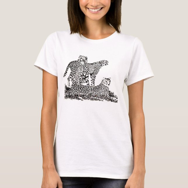 Geparde T-Shirt (Vorderseite)
