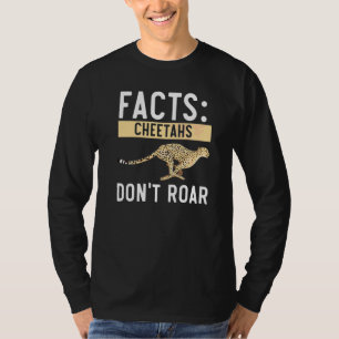 Geparden brüllen nicht Tierpfleger für Wildtiere T-Shirt