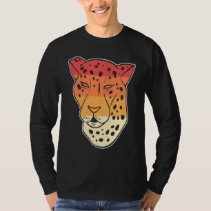Geparden-Gesicht-Tierpfleger T-Shirt