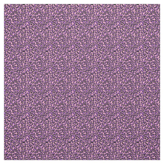 Geparden rosa und Lila Stoff (Muster)