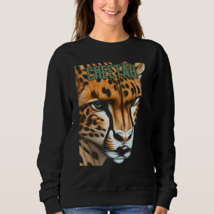 Gepardenporträt Gepard Sweatshirt