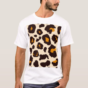 Geparkhaut, Tierdrucktextur. T-Shirt