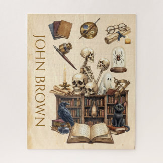 Gepersonaliertes Jigsaw-Puzzle Dark Academia Gothi Puzzle