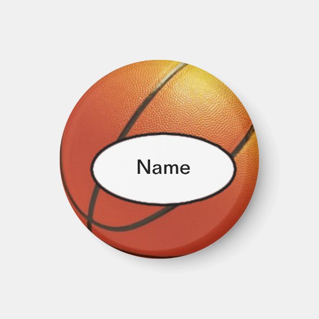 gepersonaliseerde basketball magnet (Vorne)