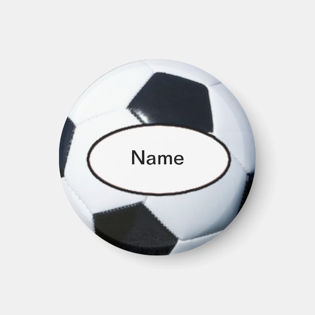 Gepersonaliseerde-Fußball Magnet (Vorne)