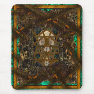 Geplagte Grimoires der Nekromantie & Flüche I Mousepad