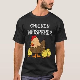 Geplagter Hühnerflüsterer Hühnerliebhaber Landwirt T-Shirt