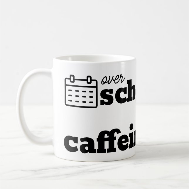 Geplant und unter koffeiniert kaffeetasse (Links)