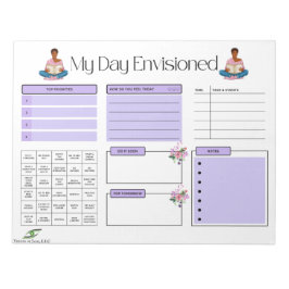 Geplanter Notepad: Design 1 Notizblock