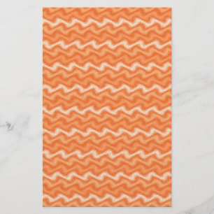 Geplätschertes orange Briefpapier