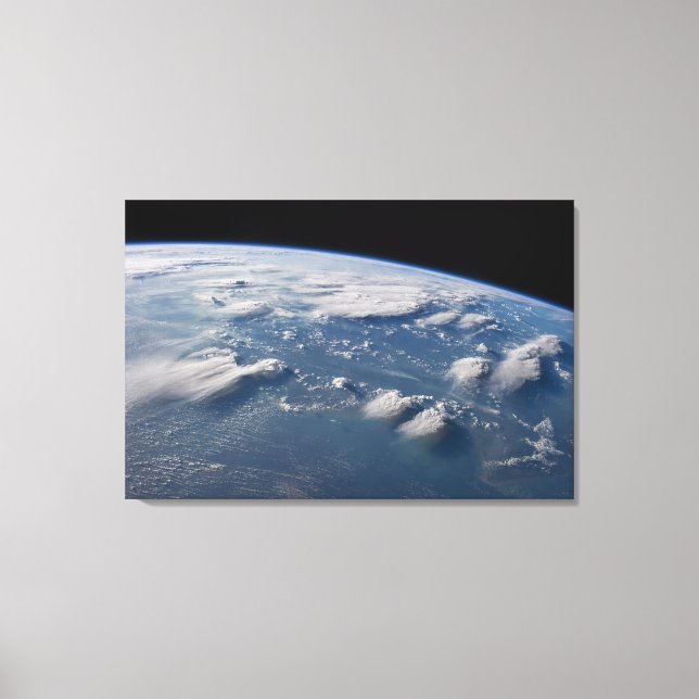 Geplünderte Anvillen der Erde auf Südborneo. Leinwanddruck (Vorderseite)