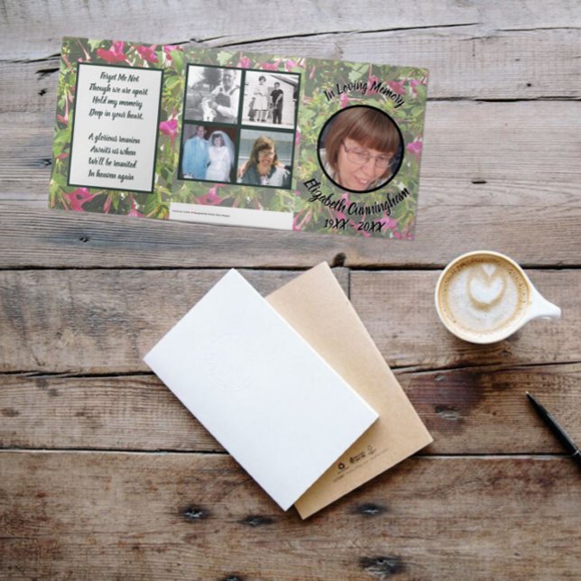 Geplünderte Vier-Foto-Gedenkstätte O'Clock Dreifach Gefaltete Ankündigung (Von Creator hochgeladen)