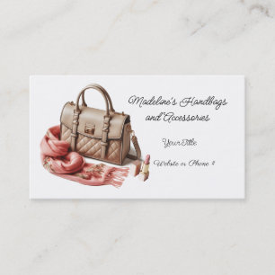 Gepolsterte Designer-Handtaschen-Accessoires Visit Visitenkarte