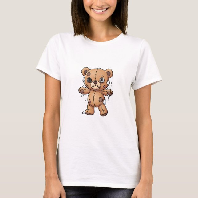 Gepolsterter Teddy Soul T-Shirt (Vorderseite)