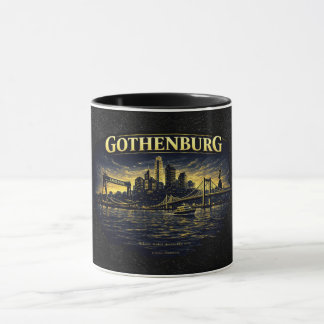 Geprägt von Wasser, Geschichte und dem Licht des N Tasse