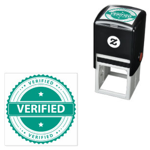 Geprüftes Selbstfärbendes Gummistempel Permastempel