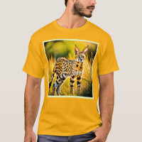 Gepunktet African Savannah Serval Cat