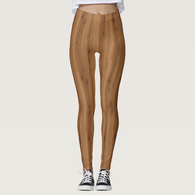 Gepunktet Gum Hardwood - Nahtloses australisches H Leggings (Vorderseite)