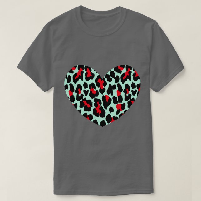 GEPUNKTET HERZ GREEN T-Shirt (Design vorne)