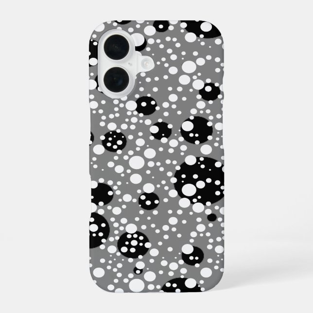 gepunktet iPhone 16 hülle (Rückseite)