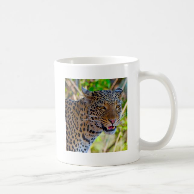 Gepunktet Leopard Kaffeetasse (Rechts)