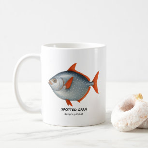 Gepunktet Opah - Meerestiere in Kalifornien Kaffeetasse