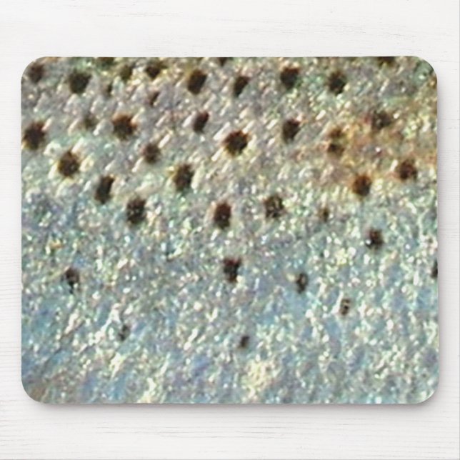 Gepunktet "sprenkelte" Seatrout durch PatternWear© Mousepad (Vorne)