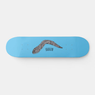 Gepunktete Abbildung des Cartoon Skateboard