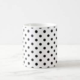🌼 gepunktete Elegance: Circle Round Tasse