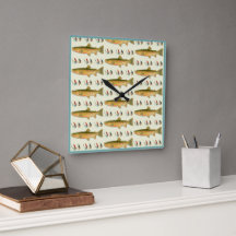 Gepunktete Forellenfischerei Uhr