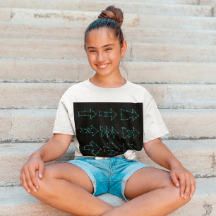 Gepunktete Pfeile T-Shirt