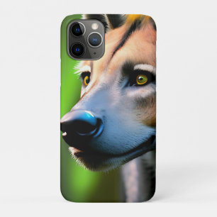 Gepunktete Stalking Hyena, die seine Beute beobach Case-Mate iPhone Hülle