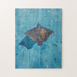Gepunkteter Adler Stingray - Ozean Puzzle