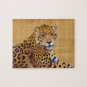 Gepunkteter Jaguar Big Cat-Liebhaber #Gift Puzzle