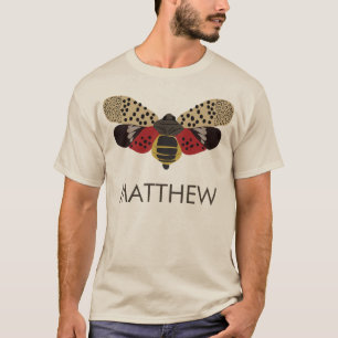 Gepunkteter Lanternfly-Bug Personalisiert T-Shirt