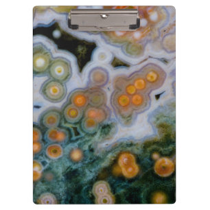 Gepunkteter Ozean-Jasper Klemmbrett