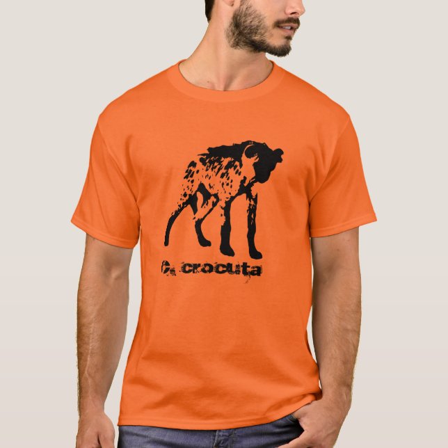 Gepunkteter T - Shirt der Hyänen-(Crocuta Crocuta) (Vorderseite)