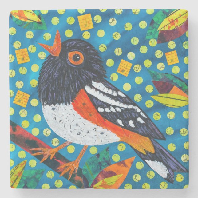 Gepunkteter Zahn Steinuntersetzer (Vorderseite)