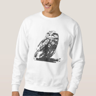Gepunktetes Eulen-Sweatshirt Sweatshirt