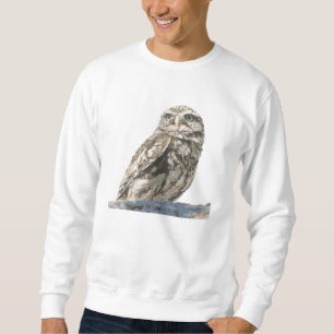 Gepunktetes Eulen-Sweatshirt Sweatshirt