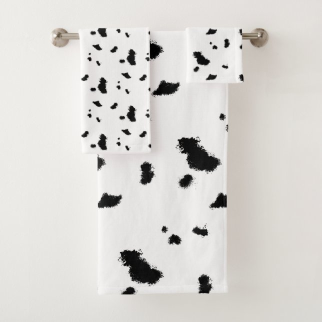 Gepunktetes Handtuch Badhandtuch Set (Insitu)