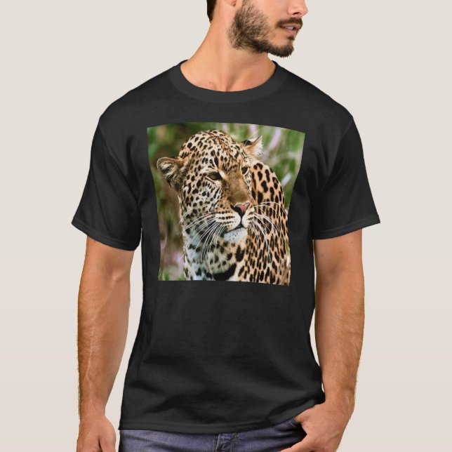 Gepunktetes Leopard-Shirt T-Shirt (Vorderseite)