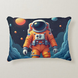 Gepunktetes Spaceman-Kissen 16*12 Dekokissen