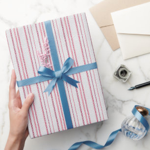 Gepunktetes Streifenmuster. Geschenkpapier
