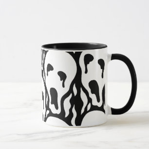 Gequälte Seelen seltsame Horror-Kunst Tasse